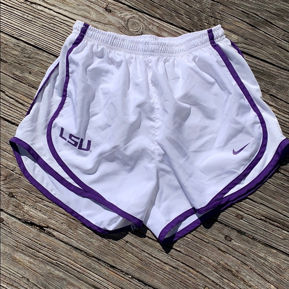 NIKE DRI-fit LSU running shorts size S